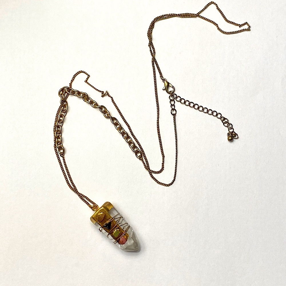 Crystal Pendant Necklace